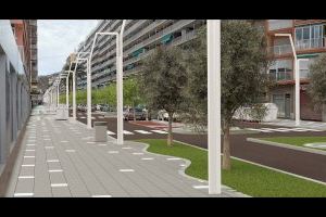 El carrer Caminàs es convertirà en un modern bulevard fins al passeig marítim