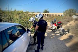 La Patrulla Rural de la Policía Local de Albatera intensifica su vigilancia ante la época de  recolección la granada