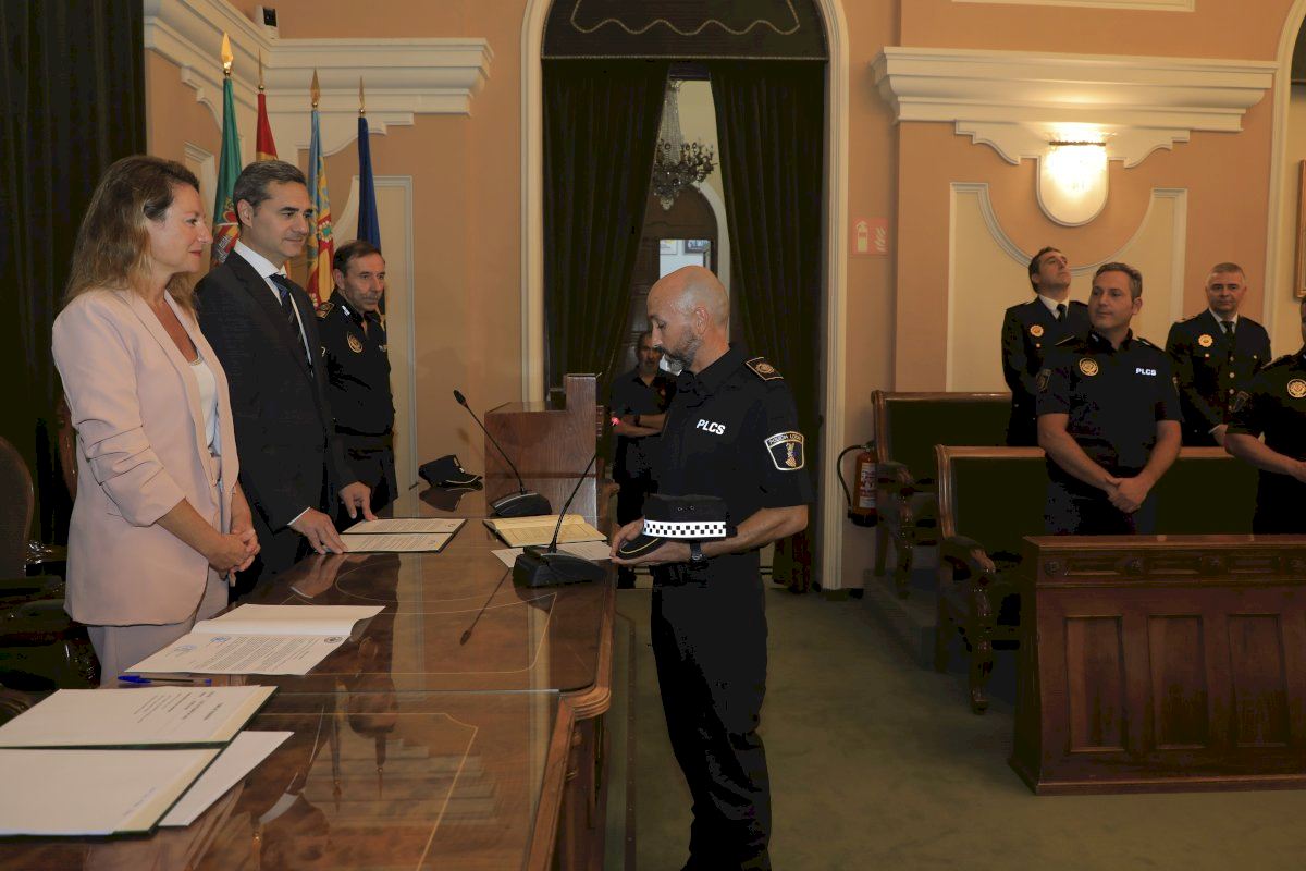El Ayuntamiento de Castellón incorpora a tres nuevos agentes en la plantilla de la Policía Local