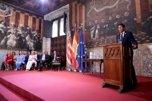 Mazón apel·la al consens entre les forces polítiques per a aprofundir en les reivindicacions de la Comunitat Valenciana