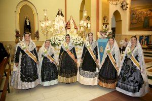 Les Alqueries cierra sus fiestas con la procesión por la Virgen del Niño Perdido