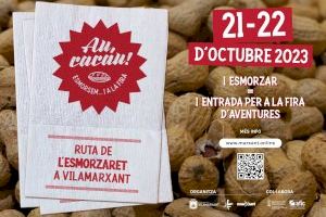 Vilamarxant organiza la primera ruta del almuerzo “Au Cacau” los días 21 y 22 de octubre