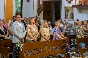 Misa de las Amas de Casa de Benidorm con motivo de la festividad de Santa Teresa