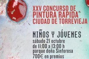 Convocado el XXV Concurso de pintura rápida Ciudad de Torrevieja