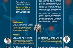 El Instituto de Neurociencias UMH-CSIC organiza la mesa redonda ‘Deporte y Dolor’ en Alicante