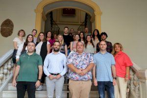 El Ayuntamiento de Sagunto da la bienvenida al personal contratado de los programas de fomento de empleo 2023