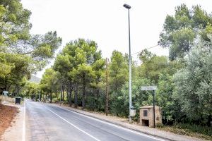 Benicàssim mejora la iluminación de sus urbanizaciones de montaña Montornés, La Parreta y Las Palmas