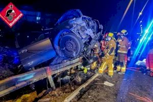 Dos personas heridas y siete vehículos implicados en un accidente en Torrevieja
