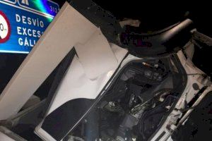 Fallece un conductor en un accidente entre dos camiones en la A-7 en El Puig