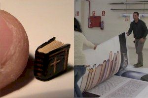 Un municipio valenciano expondrá el libro más pequeño y la revista más grande del mundo