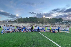 La Diputación inaugura el nuevo césped artificial del campo de fútbol municipal ‘La Costa’ de Benissa