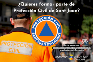 Protección Civil convoca un proceso extraordinario de prueba selectivas para ampliar la Agrupación de Voluntarios de Sant Joan