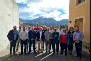 La Diputación inicia una serie de encuentros con alcaldes de municipios de la provincia con riesgo de despoblación