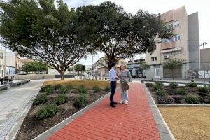 San Vicente del Raspeig convierte la Plaza del Pilar en un espacio verde renovado y accesible en pleno centro de la ciudad