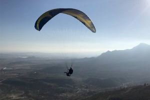 Un dels millors llocs per a volar en parapent a Espanya està en la Comunitat Valenciana