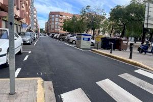 El Ayuntamiento de Alaquàs  renueva el pavimento en varias calles del municipio