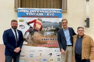 La Diputación de Castellón apuesta por el motor de primer nivel con el Open Internacional Vintage de Sant Mateu