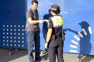 La Policia Local d'Almassora i les empreses col·laboren per a millorar la seguretat