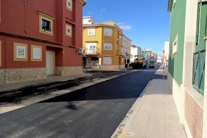 El Ayuntamiento de Benifaió mejora más de 7.000m2 de viales urbanos