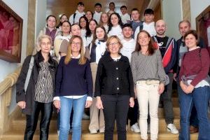 Recepció als alumnes de programa Erasmus de l'IES La Mar de Xàbia