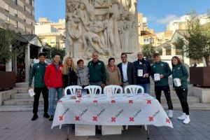El CD Castellón colabora en el Día de la Banderita