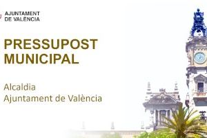 La comisión extraordinaria de Hacienda de València aprueba el presupuesto municipal para 2024