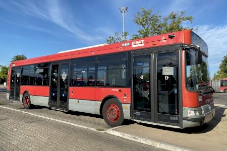 La EMT prestará servicios de transporte entre Valencia y Moncada/Alfara, Alboraia, Paterna, Vinalesa y Burjassot