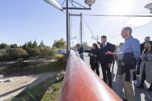 Gandia repara el tram urbà del Riu Serpis per protegir-lo de les inundacions
