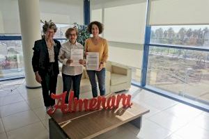 El Ayuntamiento de Almenara y AFANIAD de la Vall d'Uixó firman un convenio de colaboración