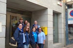 Correos recibe la visita del Taller de Empleo para Mujeres en Vinaròs