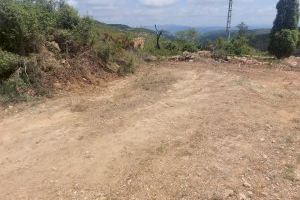 La Serratella condiciona sus caminos rurales para prevenir incendios