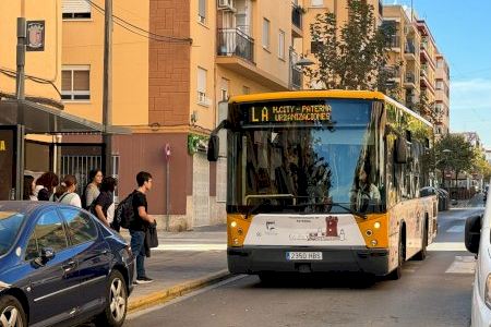 Paterna continuará con la gratuidad del servicio de transporte público municipal para todas las edades durante todo el 2024