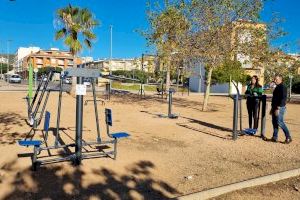 El Ayuntamiento de Torreblanca habilita una zona deportiva para que las personas mayores hagan ejercicio