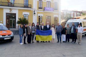 Burjassot colabora con la entrega de vehículos con la “Fundación Vector de Esperanza” de Ucrania