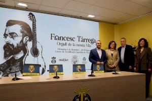 Vila-real reivindica la figura de Tárrega con un gran espectáculo musical y artístico como colofón al centenario del Villarreal CF