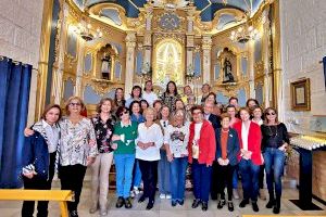 Las Damas de Loreto de la Base Aérea de Alcantarilla visitan Santa Pola