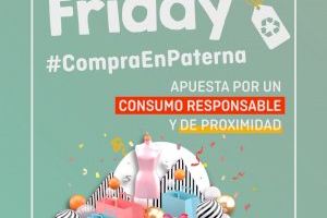 Paterna se suma al Green Friday para fomentar las compras en el pequeño comercio local de la ciudad