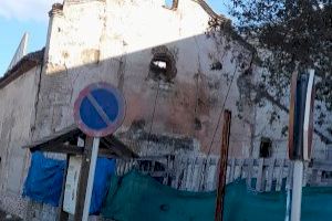 El PP denuncia que el abandono por parte del gobierno de Gandia de la Ermita de San Vicente provoca un incendio de lamentables consecuencias