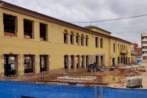 Se retoman las obras de la nueva Biblioteca Municipal de Aldaia