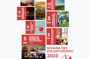 La Plataforma del Voluntariat de la Comunitat Valenciana celebra el Día del Voluntariado con un amplio programa de actividades