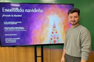 Petrer encenderá la Navidad con una espectacular proyección audiovisual sobre la fachada de las Escuela Graduadas