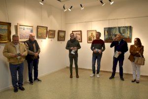 Inauguració de l’Exposició de Pintures de Santa Cecília dedicada a Vicente Puchades.