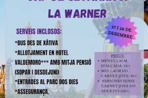 Xàtiva organiza un viaje al parque Warner de Madrid para las vacacions de Navidad