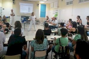 El centro de salud de El Campello forma en primeros auxilios a los profesores de los colegios de la localidad