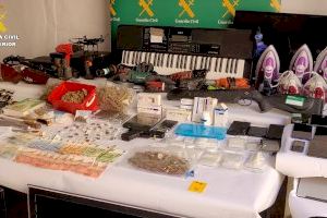 Cae una red criminal en l'Horta Nord especializada en el tráfico de drogas y fármacos