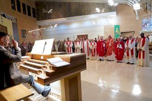 La parroquia Santa Cecilia de Valencia inaugura su nuevo órgano, con más de 9 metros de altura y 1.800 tubos