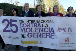 L’Eliana conmemora otro 25N contra la violencia de género