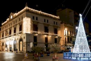 Las luces navideñas se encenderán este viernes en la plaza Cronista Chabret de Sagunto