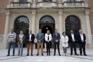 La Diputación de Castellón muestra su condena al crimen de violencia machista de Sagunto