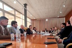 Barcala y la directiva de FOPA abordan el “intenso” proceso de transformación física de Alicante